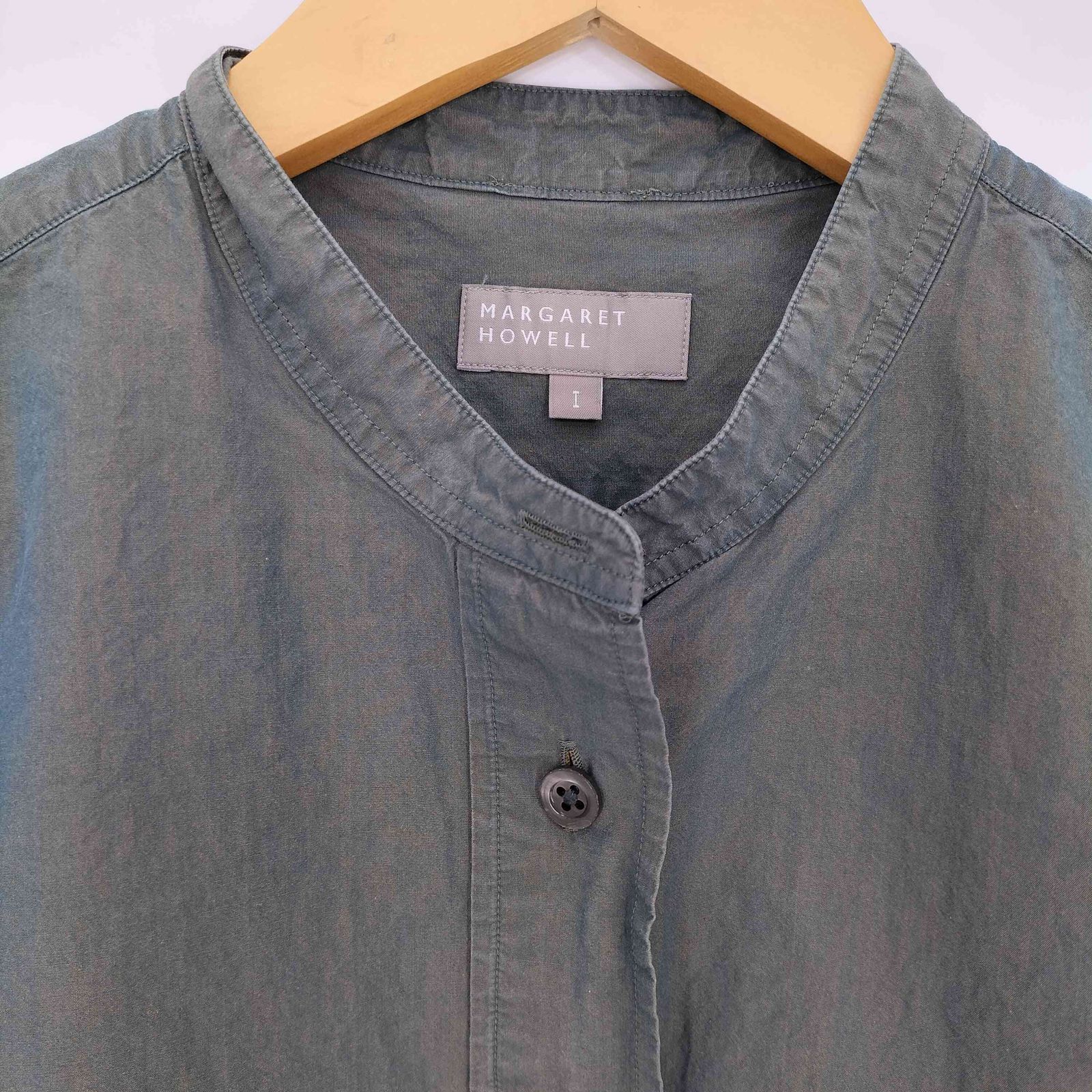 マーガレットハウエル MARGARET HOWELL 22ss コットンシャンブレー 