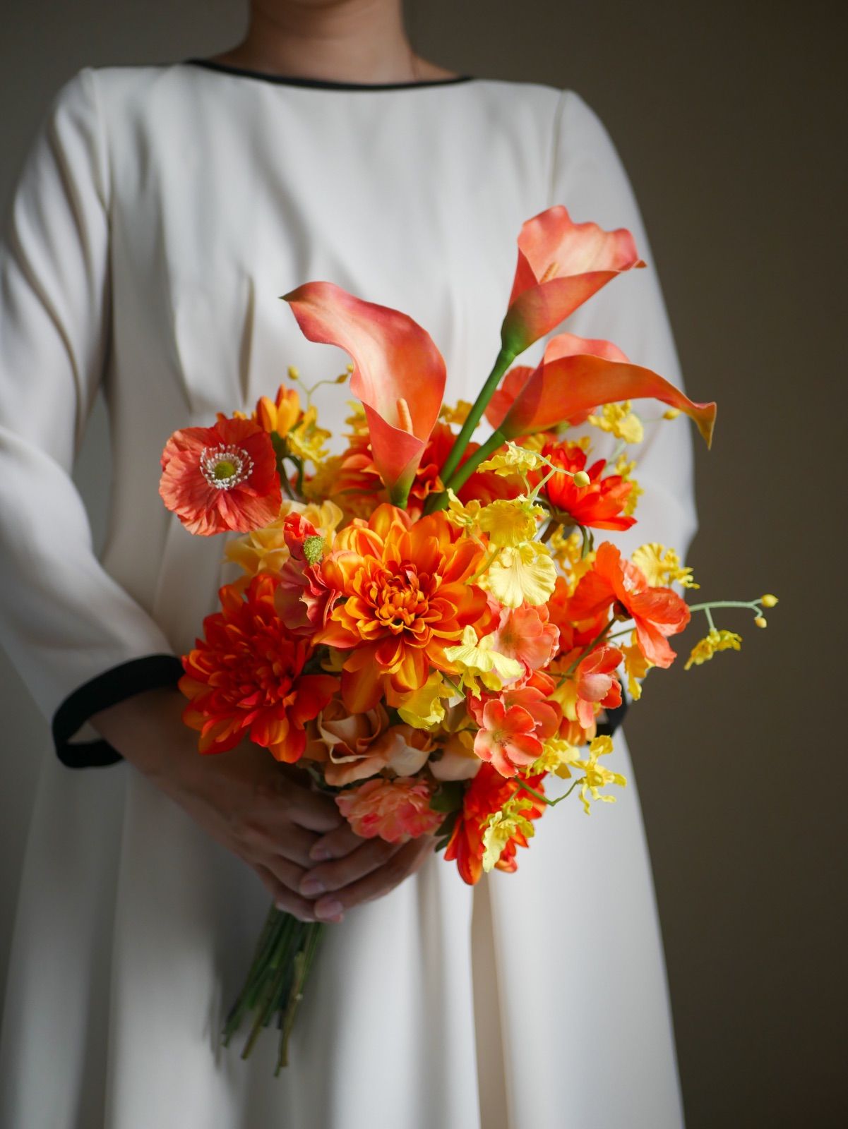 南国風 クラッチブーケ リゾートウェディング フォトウェディング 405