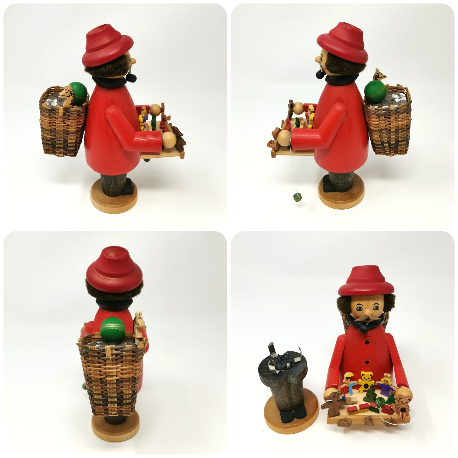 パイプ人形 ドイツ クーネルト社 5セット 煙出し人形 管理番号