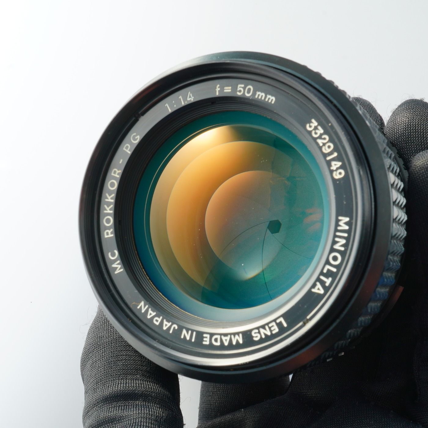 MINOLTA ミノルタ MC ROKKOR-PG セール 50mm F/1.4 単焦点レンズ