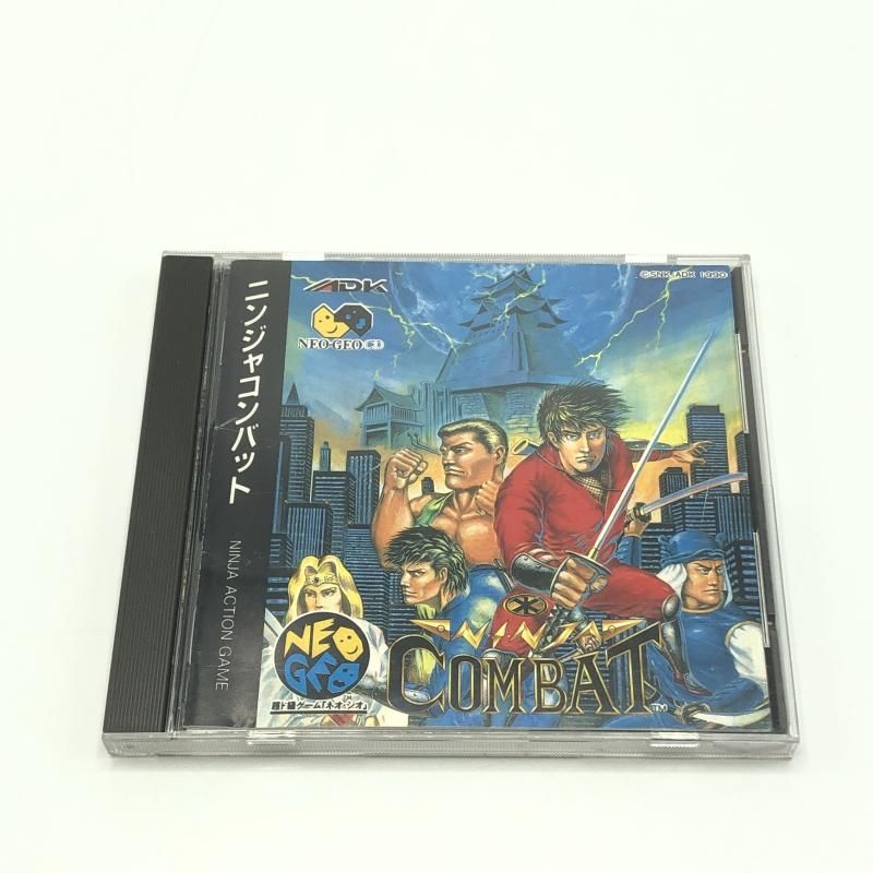 エーディケ ニンジャコンバット ネオジオCDソフト NINJA COMBAT 状態難あり 10