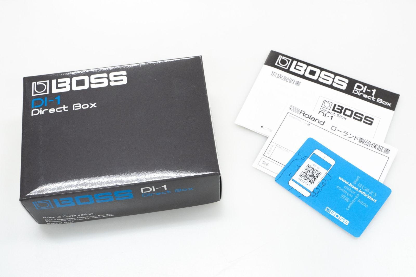 BOSS Direct box 箱付き　ほぼ未使用 BOSS (ボス) ダイレクトボックス DI-1｜トレファクONLINE