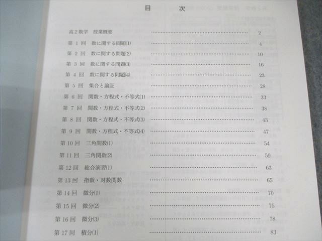 鉄緑会 高2 数学実戦講座 I・II 第1/2部 テキスト/問題集 通年セット 2023 計4冊 040M0D 鉄緑会 高2 数学実戦講座 I・II テキスト/問題集 第1/2