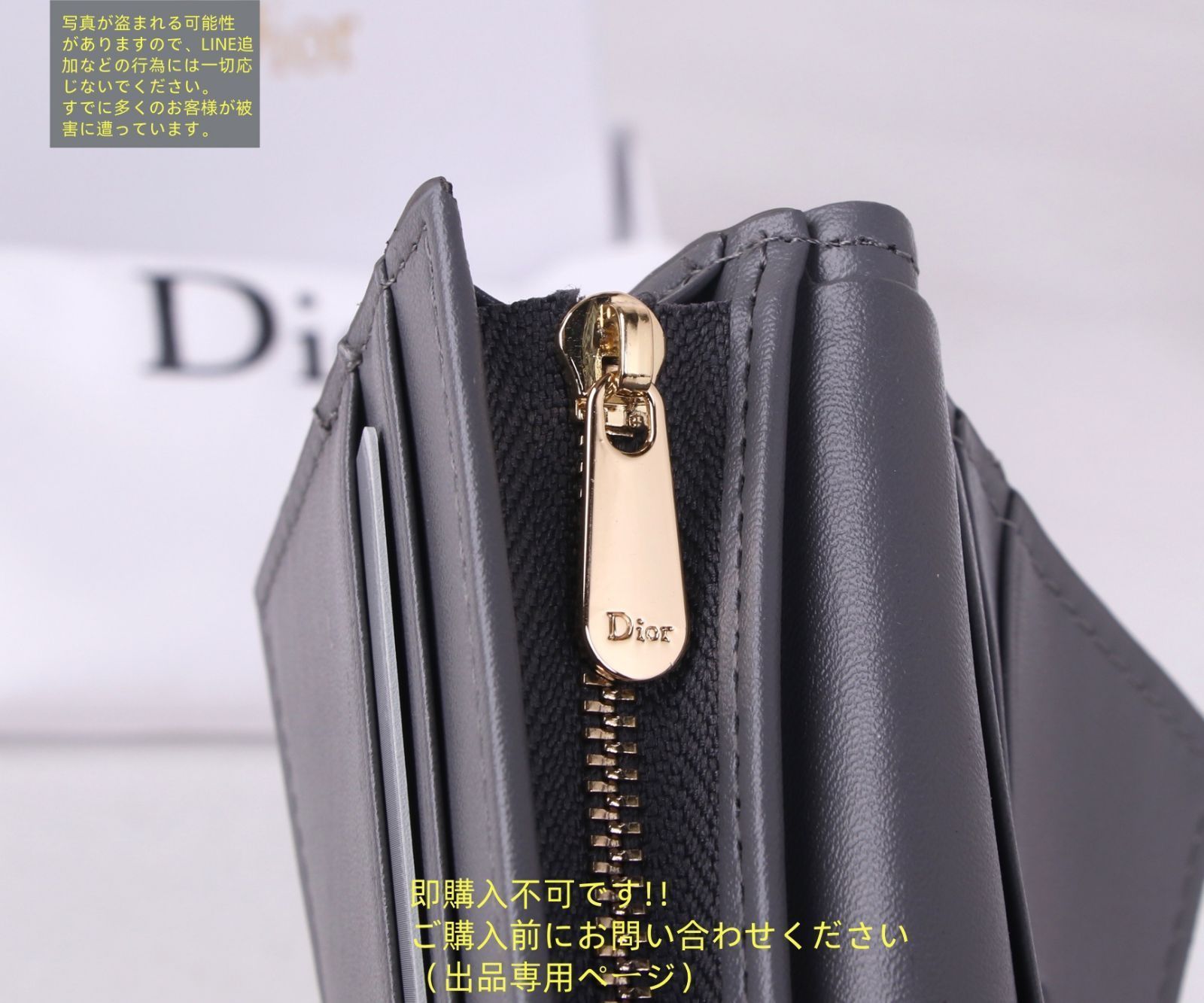 ChristianDior 折りたたみ財布箱付き 楽天市場】財布 二つ折り diorの通販