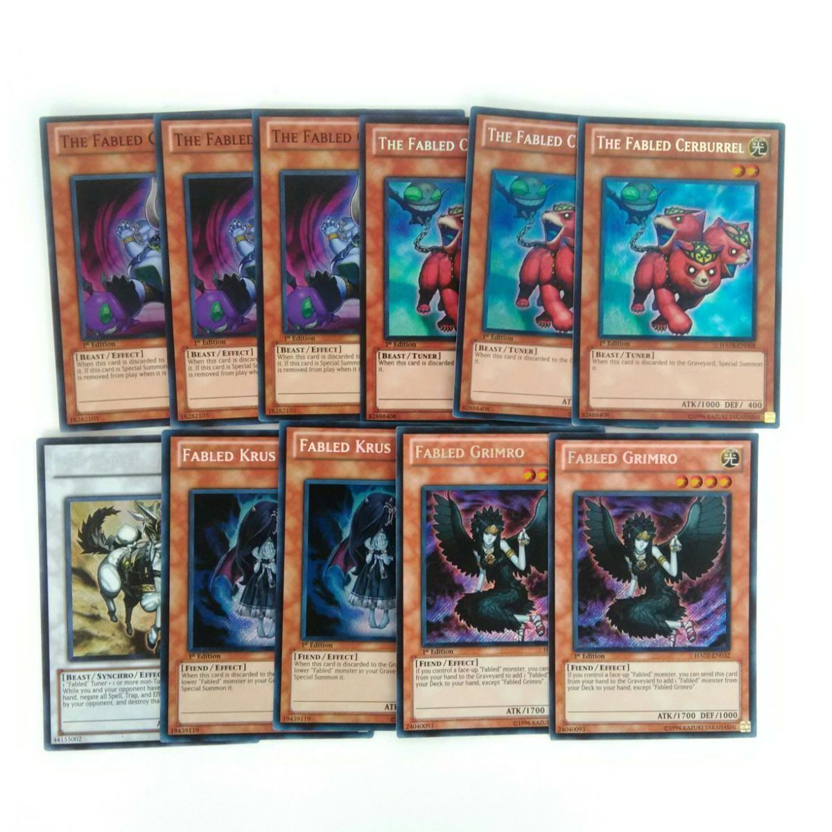 遊戯王 英語版 魔轟神 デッキパーツ 11枚 - メルカリ