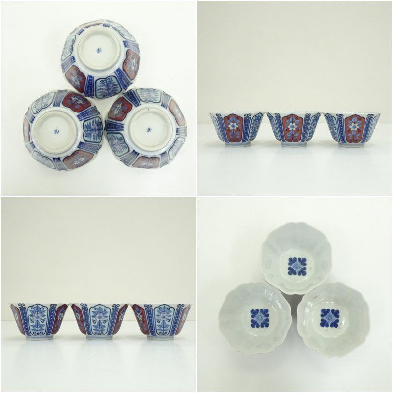 備前焼向付 5客揃 (骨董 古美術 アンティーク 器 食器 会席 料理 茶道具