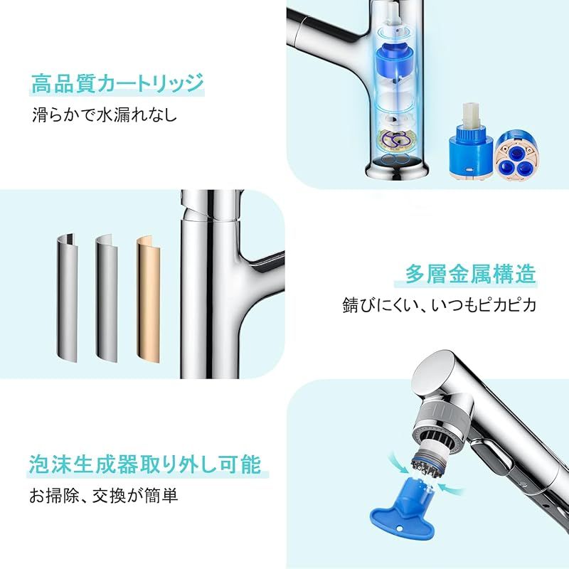 シングルレバー混合栓