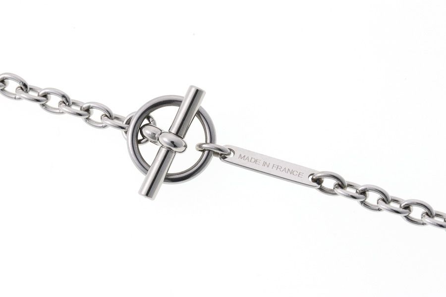 【極美品】　エルメス　セリエ　カルーゼル　バッファローホーン　ネックレス HERMES エルメス カルーゼル ネックレス セリエロゴ ペンダント