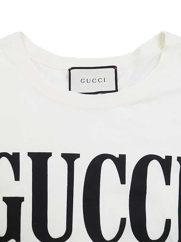 GUCCI グッチ Cities Logo Tee シティズロゴプリントTシャツ