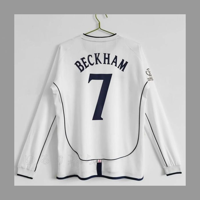 02日韓 W杯決勝戦 イングランド 7番 BECKHAM ベッカム ユニフォーム