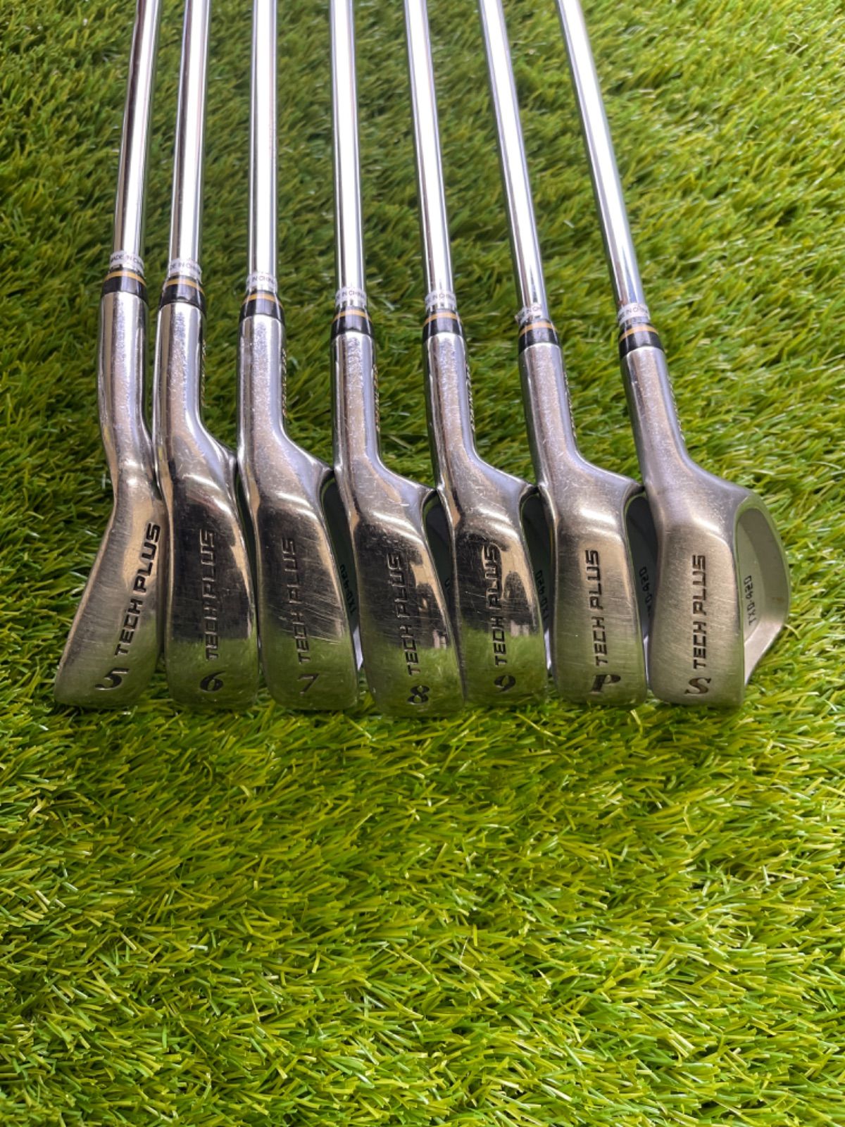 TECH PLUS TXD-420 アイアン 7本セット 右 スチール - メルカリ