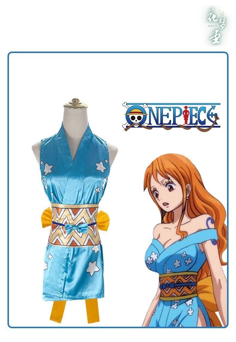 ナミ　コスプレ　サインカード 海賊王 コスプレ ナミ ワンピース ONE-PIECE ナミ ワノ国 忍者服