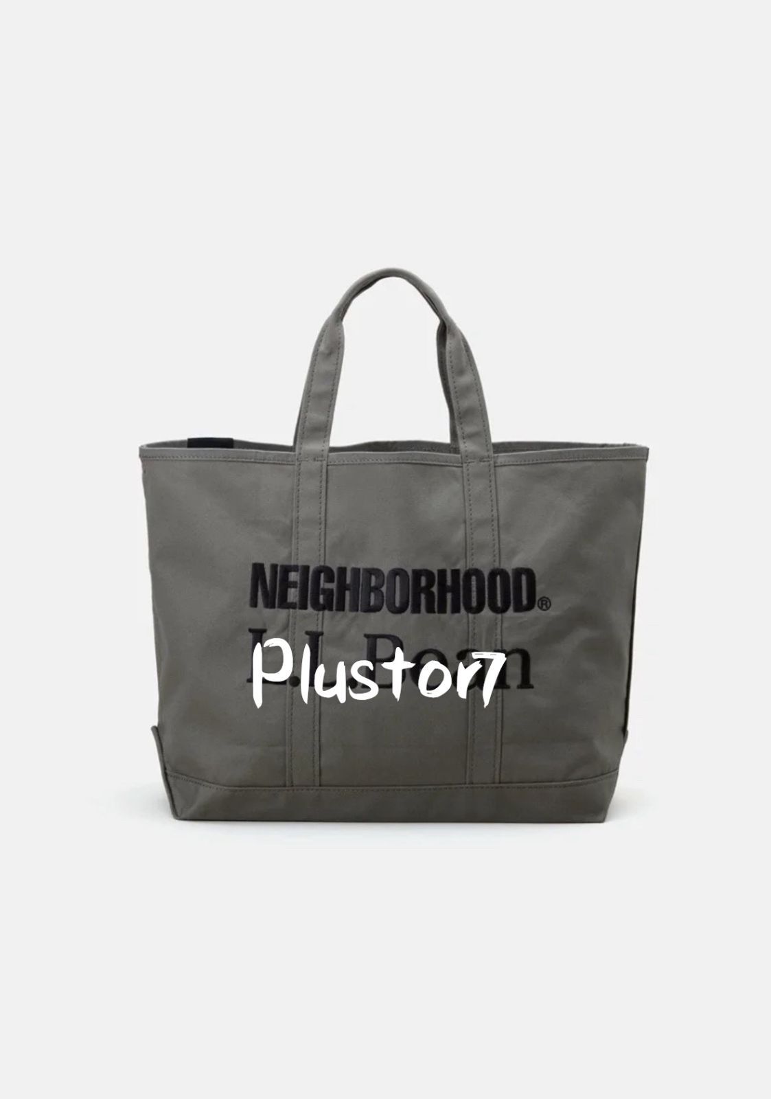 NEIGHBORHOOD×L.LBEAN WネームTOTE BAG/ネイビー neighborhood L.L.BEAN LARGE TOTE ネイビー