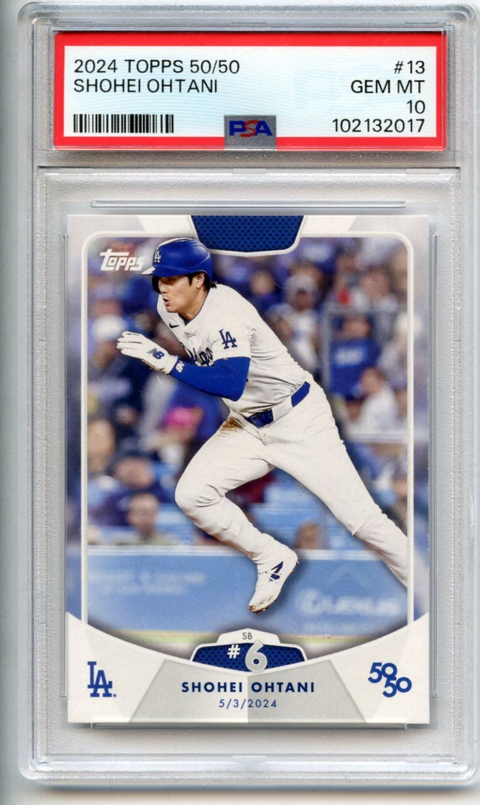 PSA 10 GEM MT 鑑定済] 大谷翔平 MLB ルーキーカード RC 2018 TOPPS