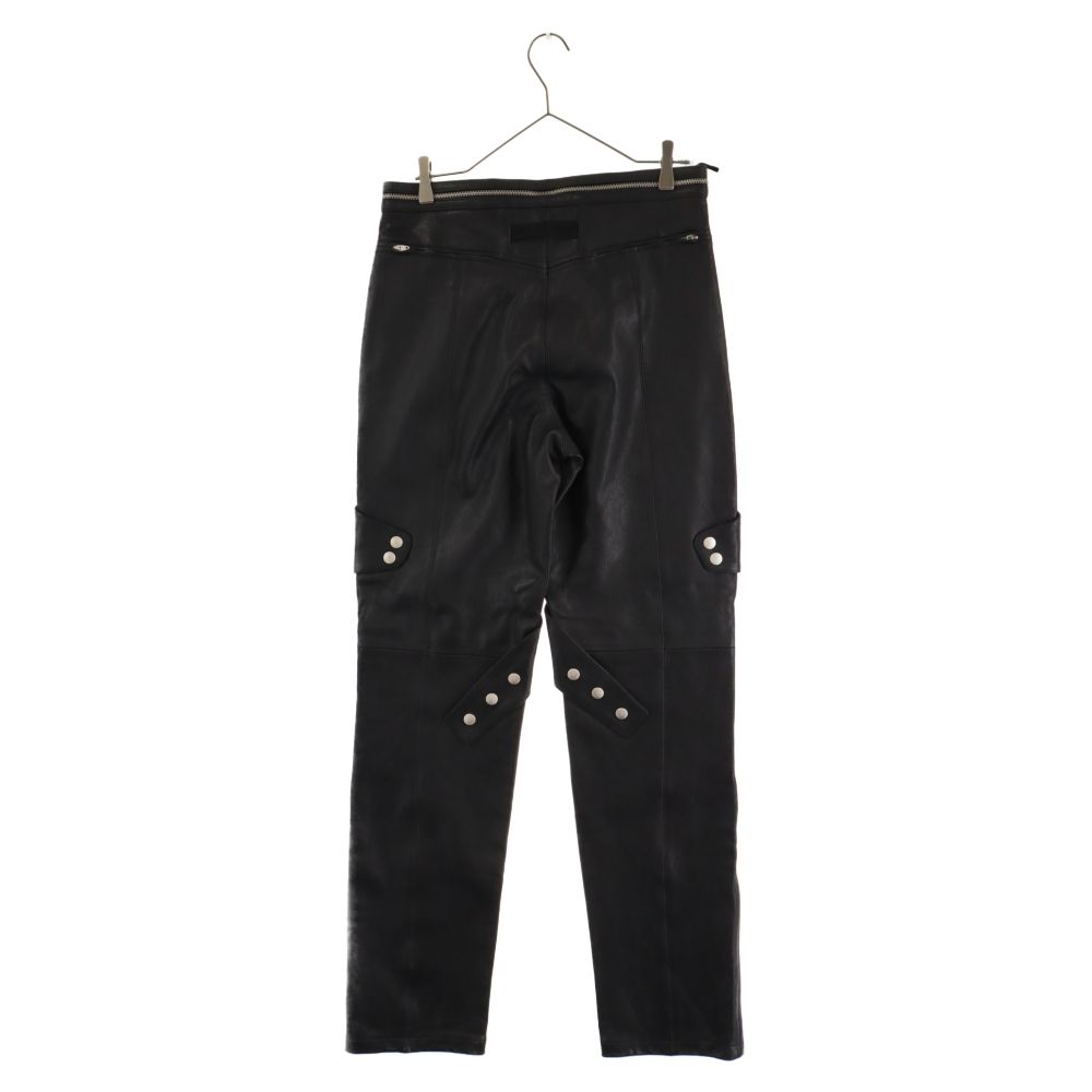 MONCLER (モンクレール) 1017 ALYX 9SM Zip Trim Leather Pants