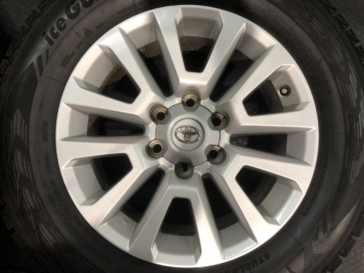 265/60R18 1100 150 プラド スタッドレスタイヤ 5本
