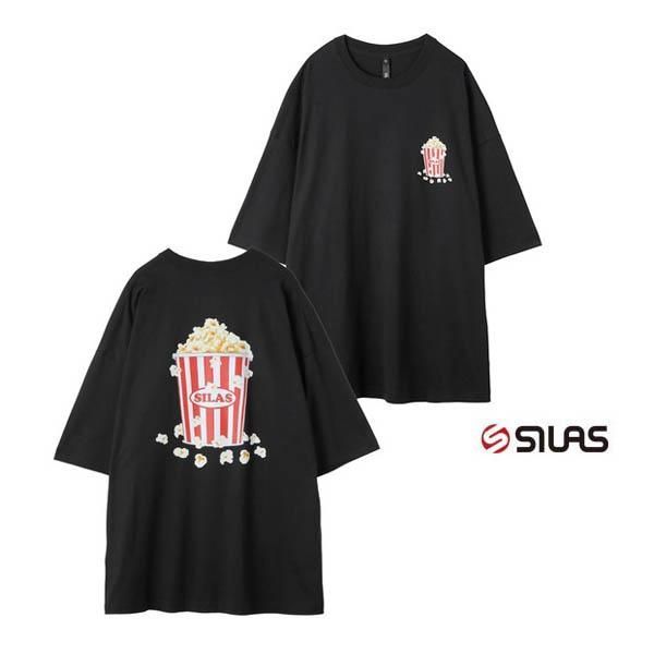 tシャツ Tシャツ silas SILAS サイラス POPCORN PRINT WIDE SS TEE