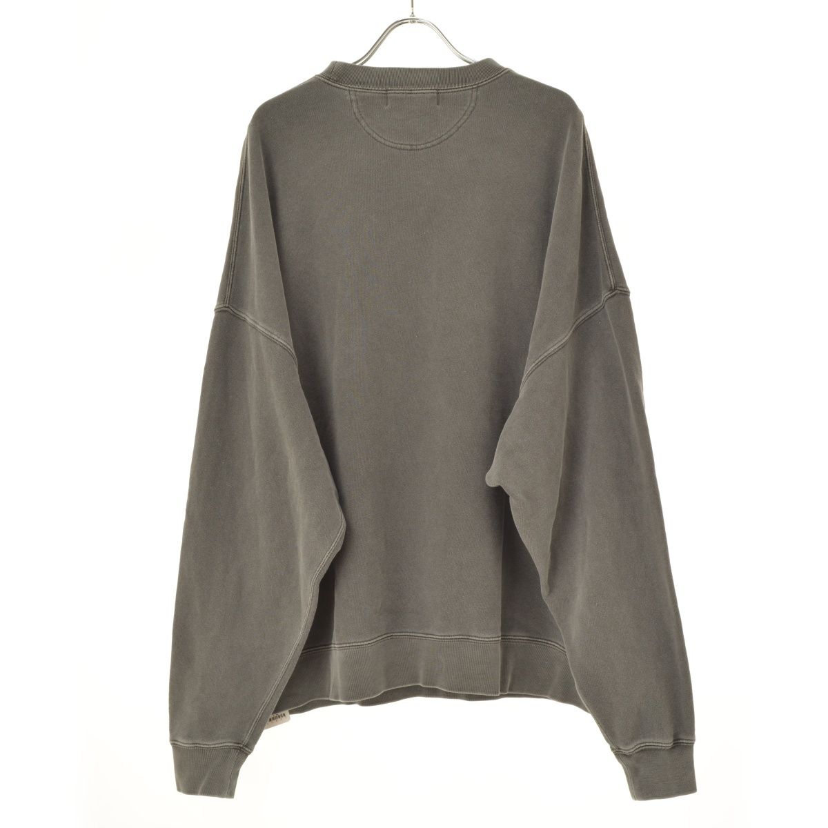 【SLOBEIENA】24AW 24070912513030 ビックシルエットピグメント裏毛プルオーバー長袖スウェット SLOBEIENA】24AW 24070912513030 ビックシルエットピグメント裏毛プル