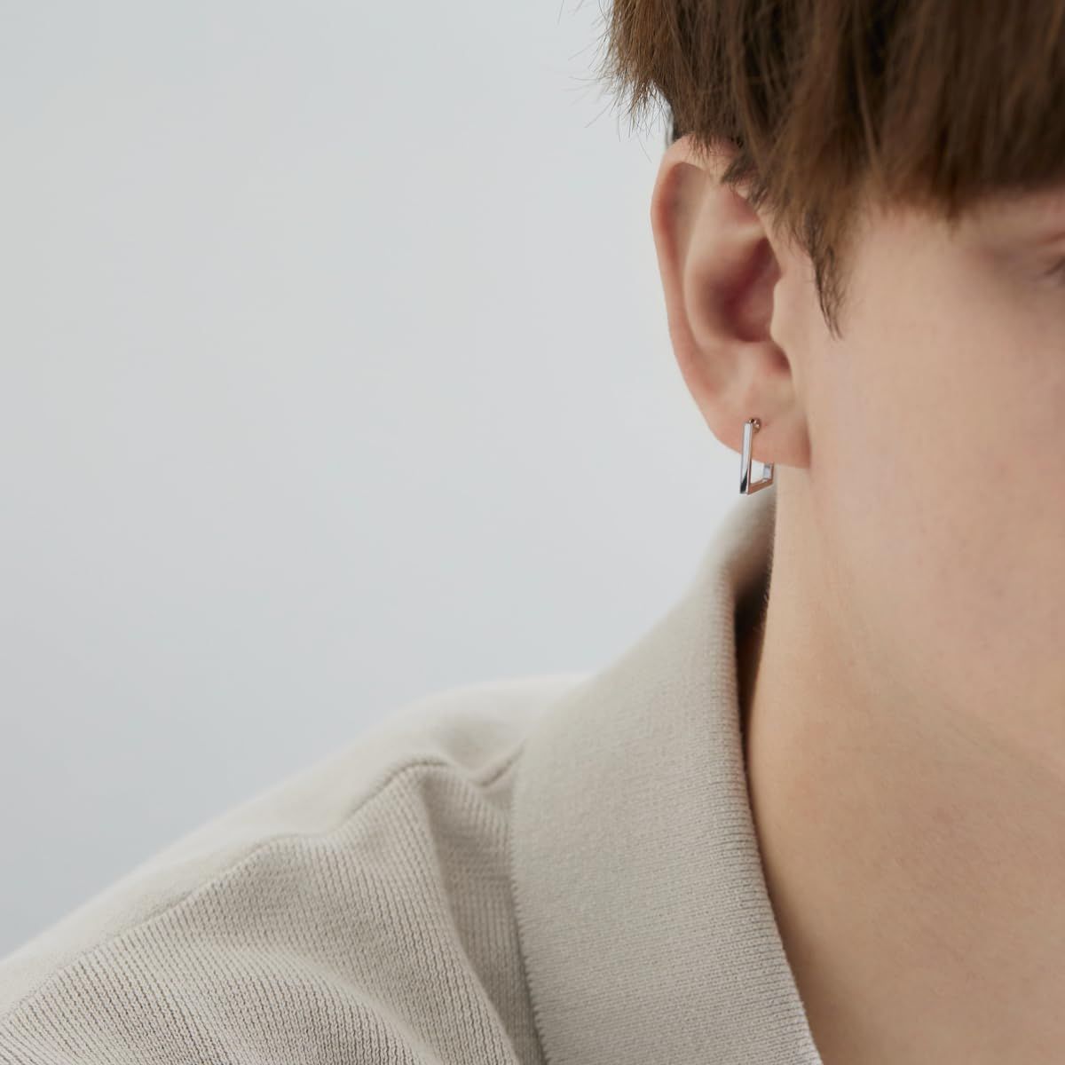 新着商品】ピアス/片耳用 プラチナ メンズ レディース [4℃HOMME+]