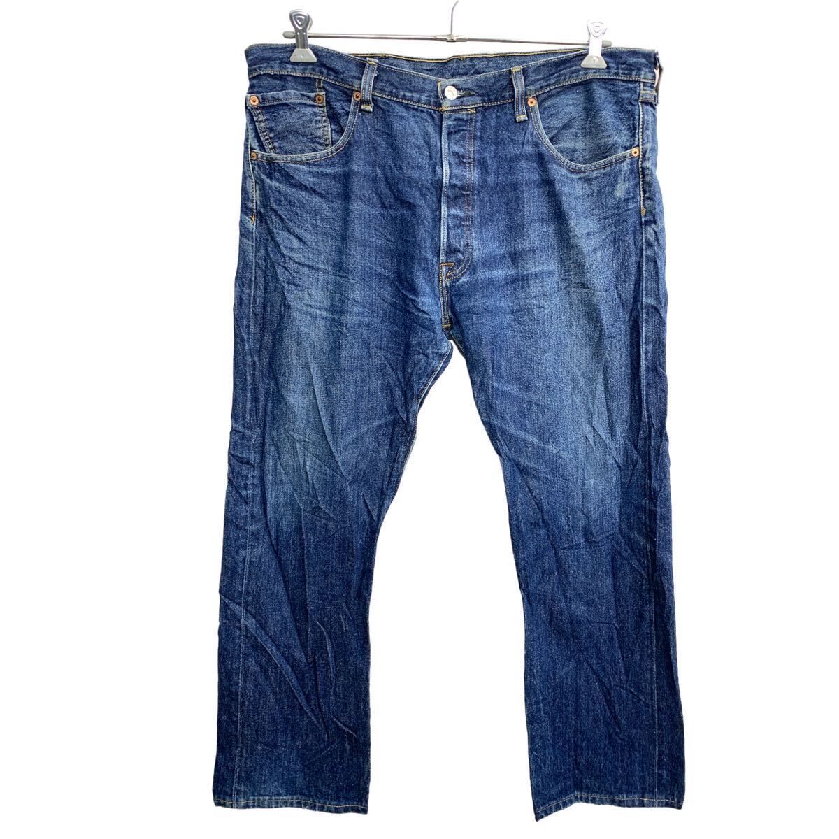 Levi's 501 デニムパンツ W38 リーバイス ボタンフライ インディゴ コットン メキシコ製 古着卸 アメリカ仕入 2404-139