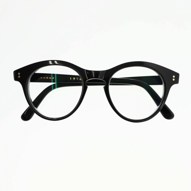 白山眼鏡店 ブラック 四角形メガネ 白山眼鏡店 1976 BRIGG 眼鏡 メガネ めがね 黒 ブラック