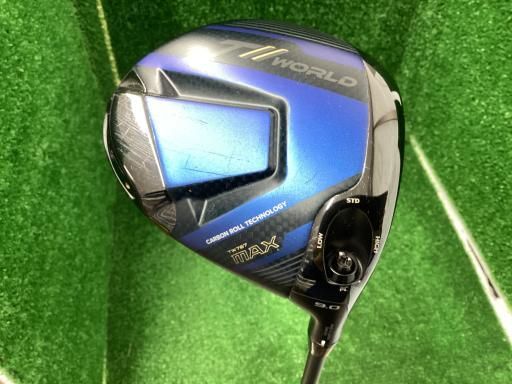 本間ゴルフ TOUR WORLD TW767 MAX 9° ドライバー DR VIZARD EZ-C フレックスS メンズ 男性用 右利き 右用 Cランク ゴルフクラブ