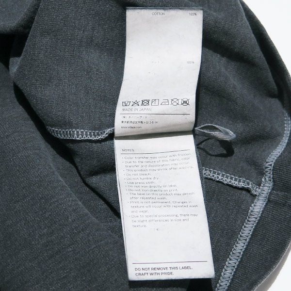 WTAPS ダブルタップス 24AW SPEC/LS/COTTON 242ATDT-CSM09 スペック