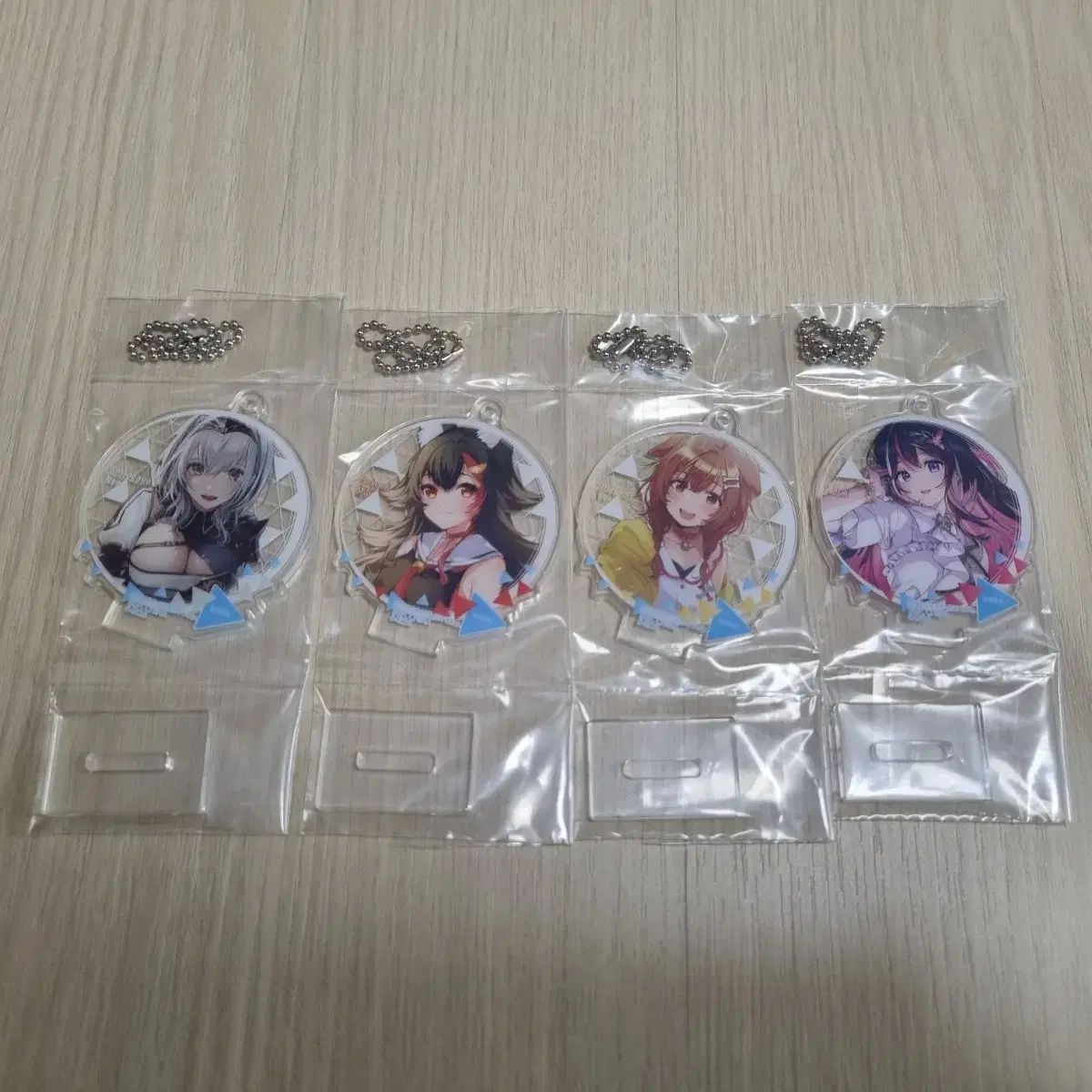 hololive(ホロライブ) 一番くじ キーリング 4 種 まとめ売り