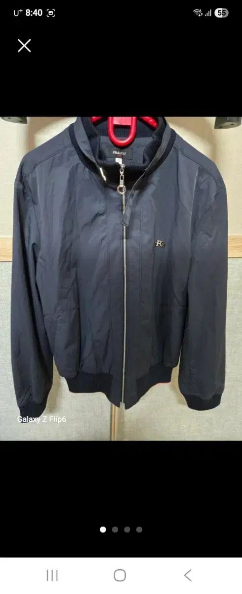 FILA GOLF フィラゴルフ ネイビー ブルゾン ジャケット