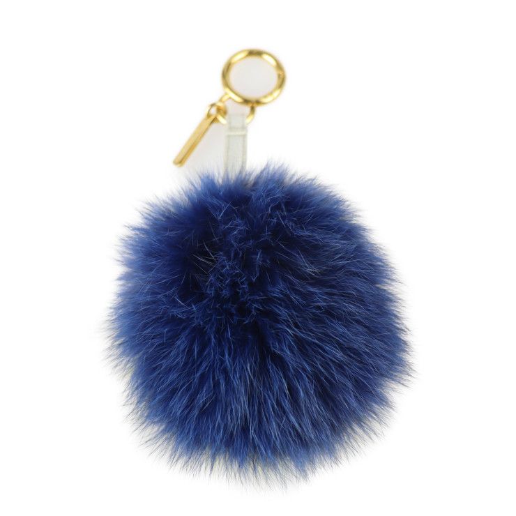 FENDI フェンディ ポンポンチャーム キーホルダー 7AR259 ファー