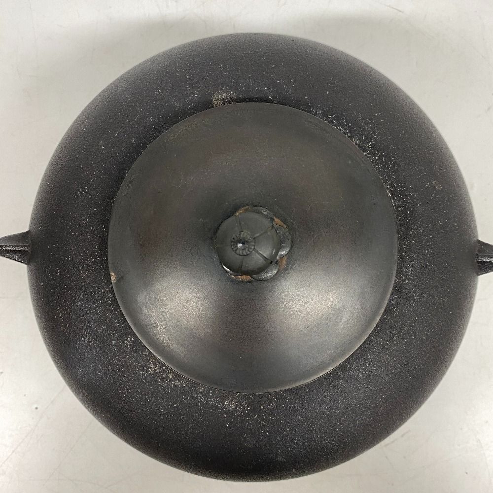 茶道具 茶釜 炉釜 風炉釜 釜鐶 絵柄無し 作家不明 古道具 骨董 持ちて有り 茶道具 茶釜 炉釜 風炉釜 釜鐶 絵柄無し 作家不明 古道具 骨董