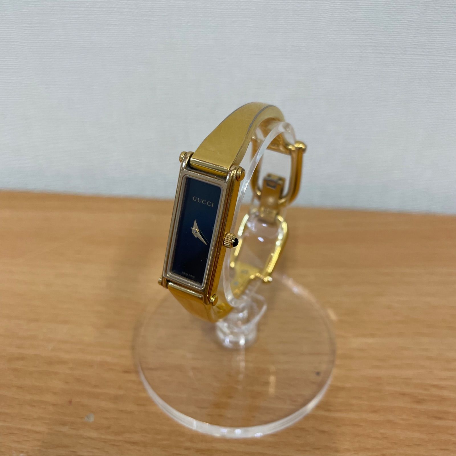 □グッチ GUCCI 1500L レディース時計 稼働品 電池交換2025年9月 A25