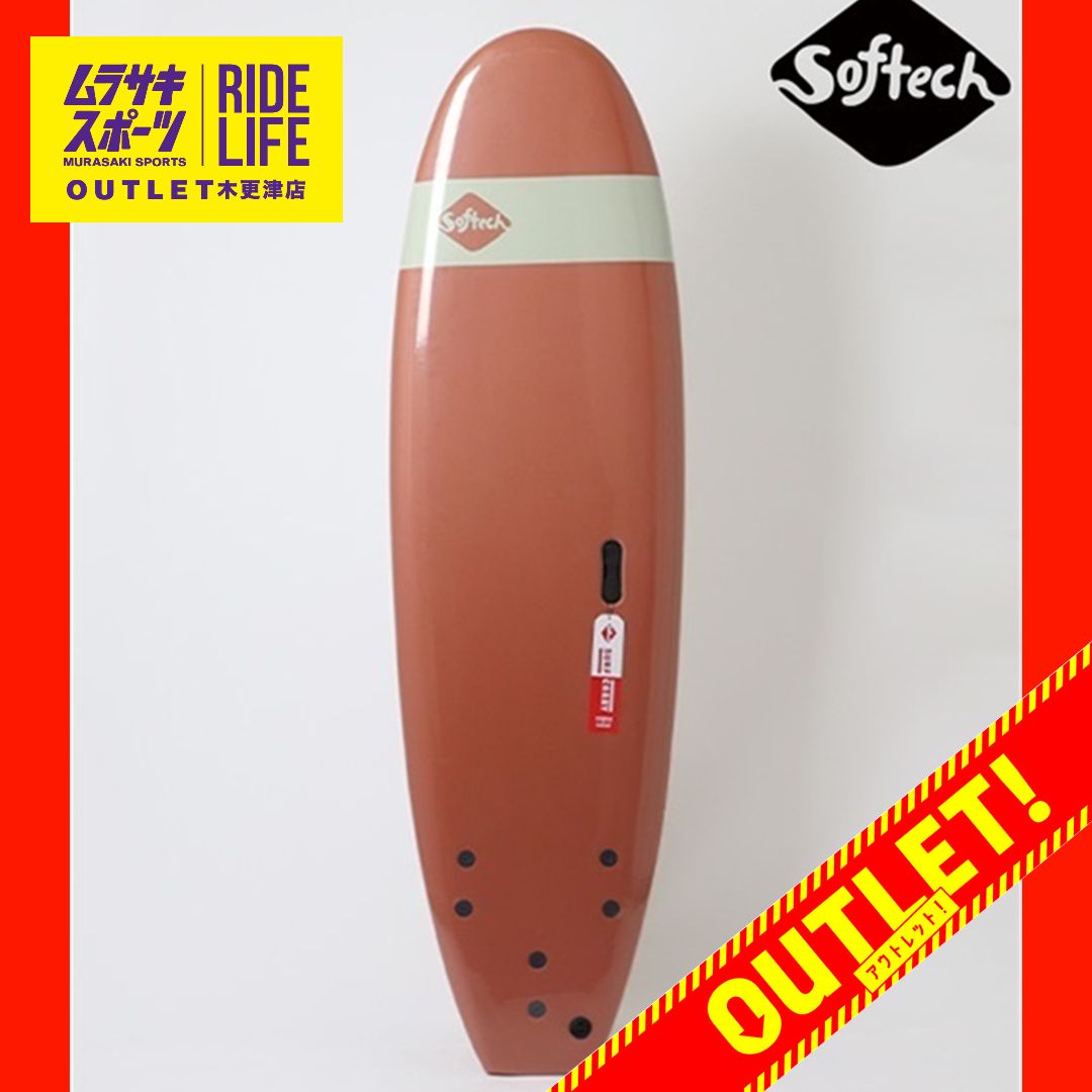 【ムラスポOUTLET公式】 新品　訳あり　SOFTECH ソフテック ROLLER ローラー　7’0 CLY　サーフボード ミッド ソフトボード ファンボード　ムラサキスポーツ OUTLET アウトレット