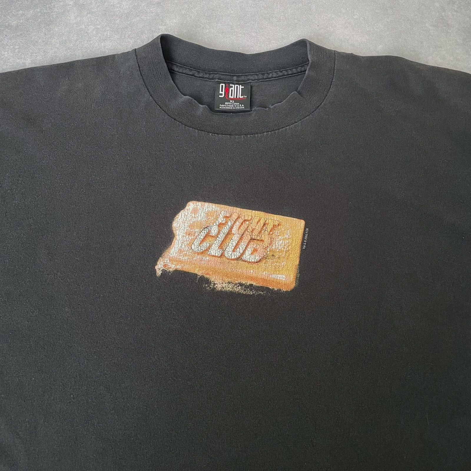 ヴィンテージ Tシャツ Fight Club ファイトクラブ 古着 90s - メルカリ