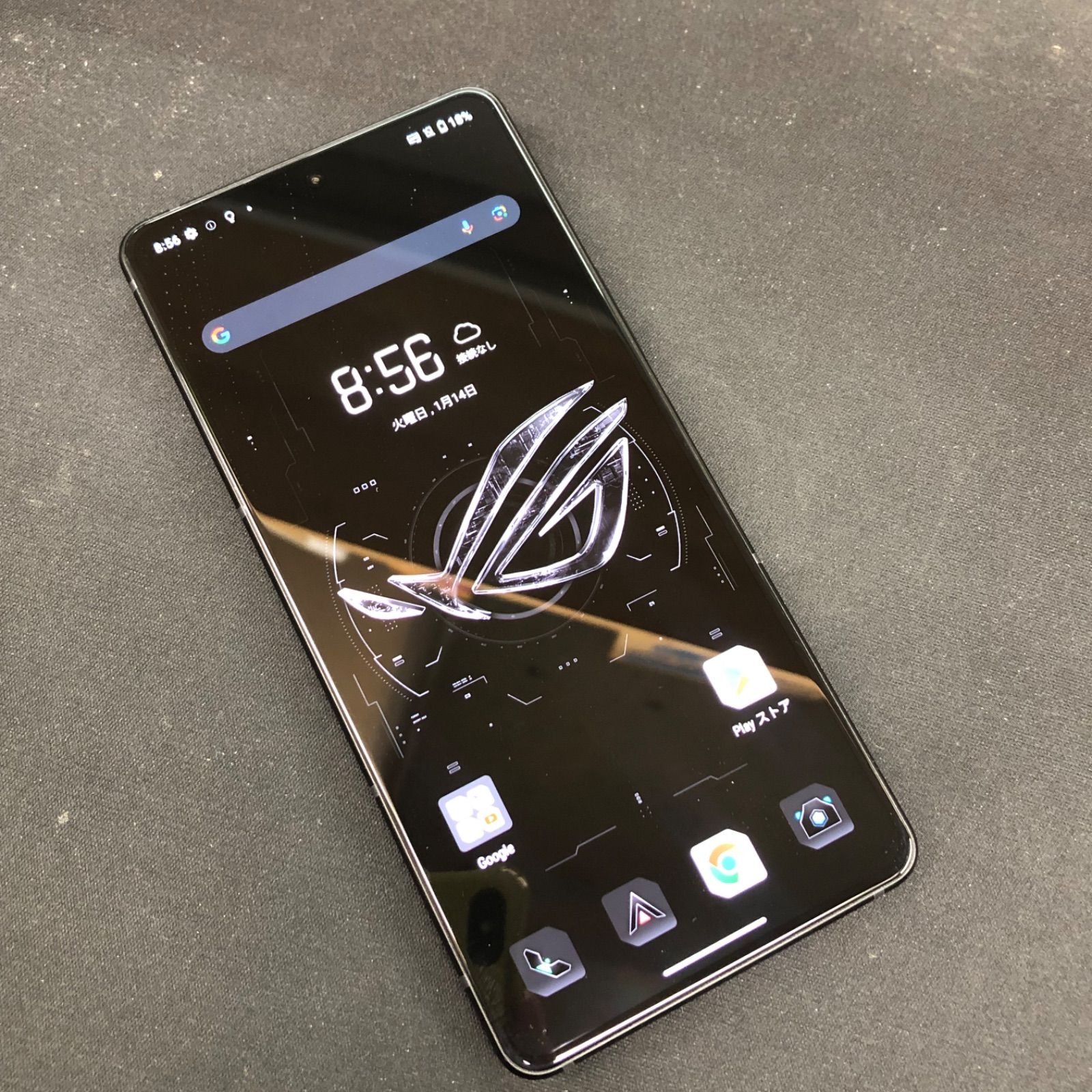 訳あり品 ROG Phone 8 SIM 512GB A12401D ブラック 保証なし