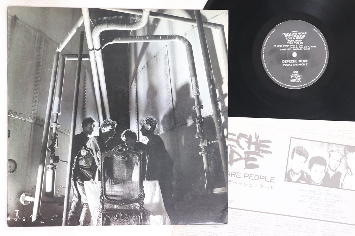 その他 LP Depeche Mode People Are People P13097 MUTE /00260 LP Depeche Mode People Are People P13097 MUTE /00260 【公式通販】