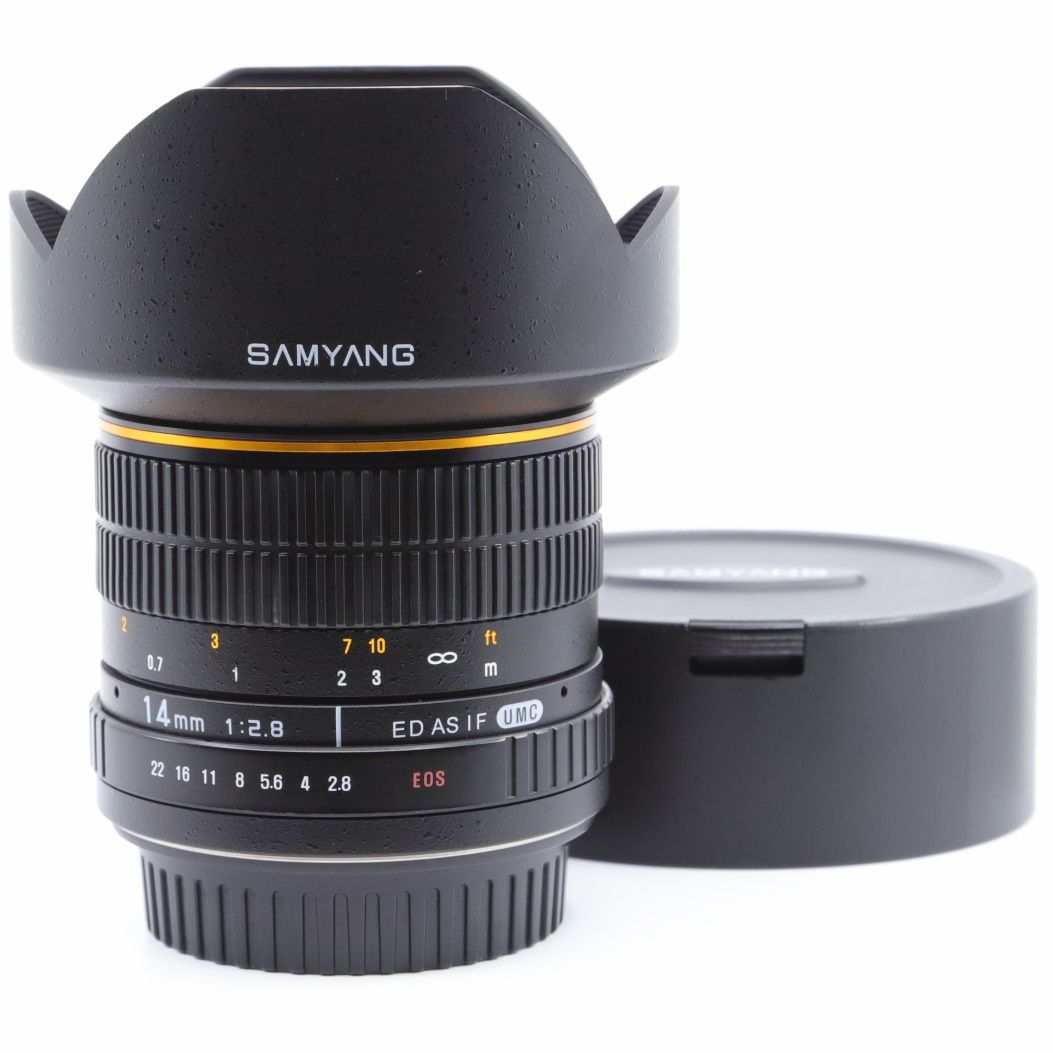 いいスタイル SAMYANG 単焦点広角レンズ MF 14mm F2.8 MK2 キヤノンEF
