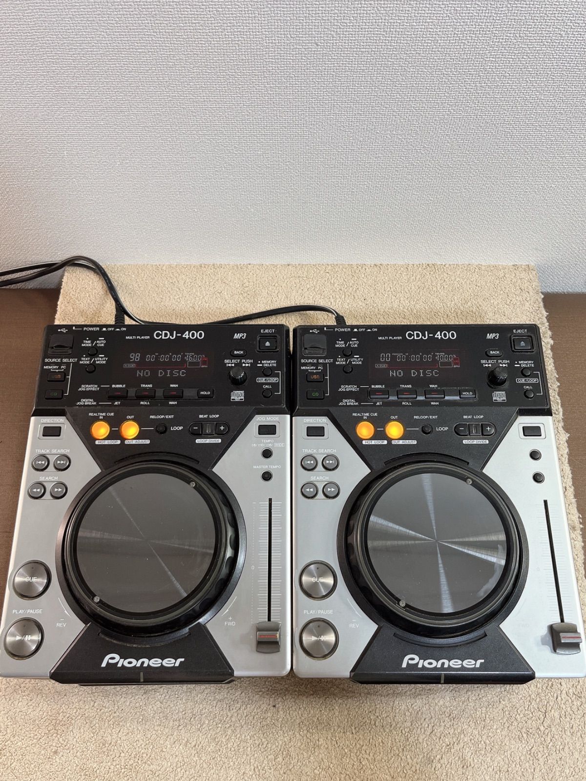 美品！パイオニア！ 付き添う CDJ-400