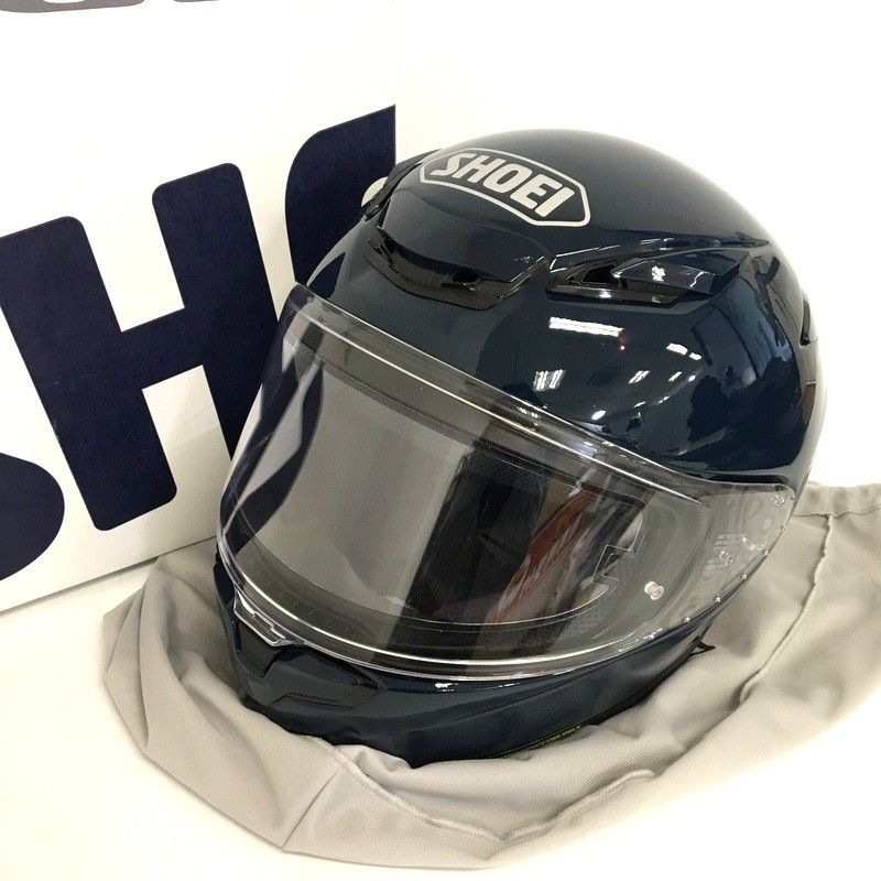 SHOEI Z-8 フルフェイスヘルメット 除菌消臭済 ビリジアンブルー L