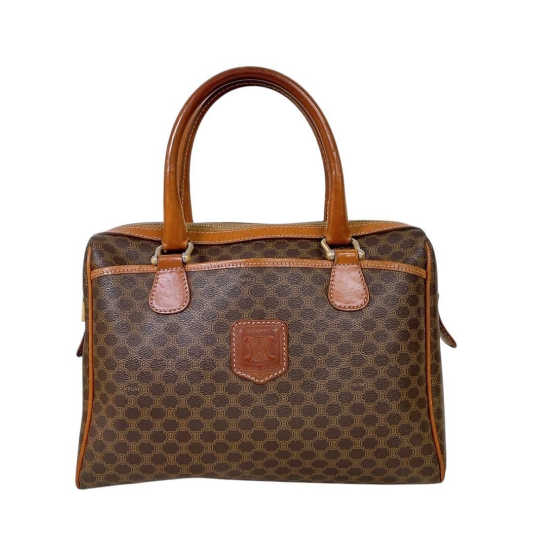 セリーヌ 2way ボストンバック マカダム トリオンフ 4342