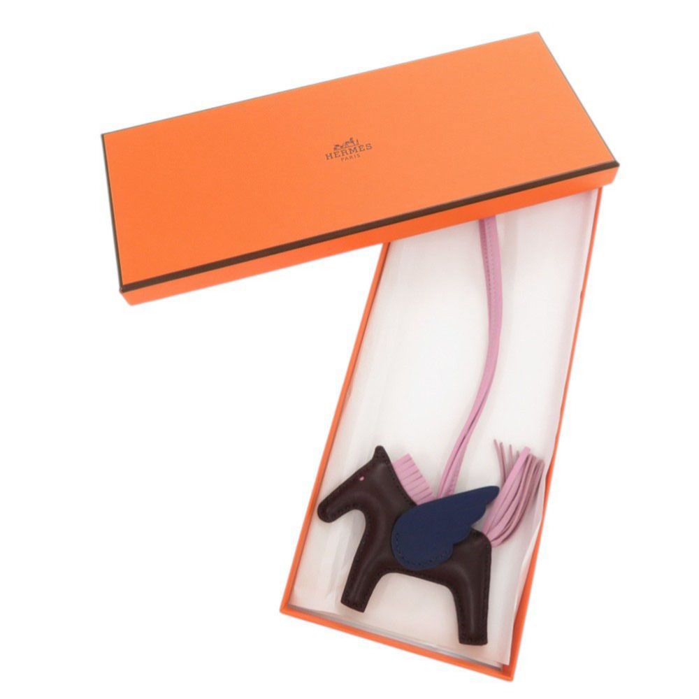 ❤未使用品❤ペガサスＰM ルージュセリエ エルメス W刻印 美しい翼 新品同様 エルメス ロデオペガサスPM アニューミロ ルージュ