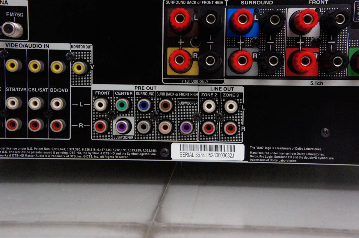 中古】ONKYOオンキヨー 7.1ch対応AVレシーバー TX-NR616 AV