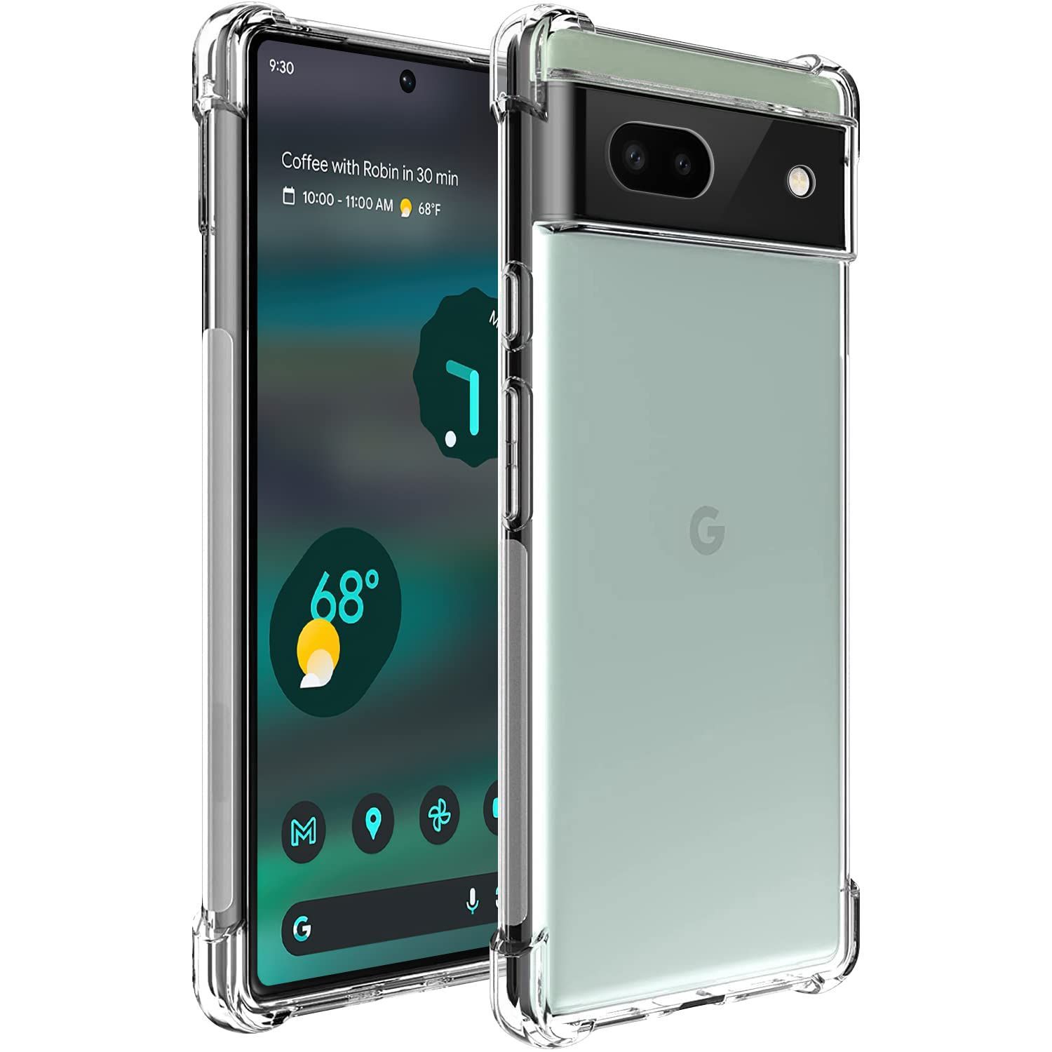 【在庫処分】Google Pixel 6a ケース 耐衝撃 透明 ソフト tp