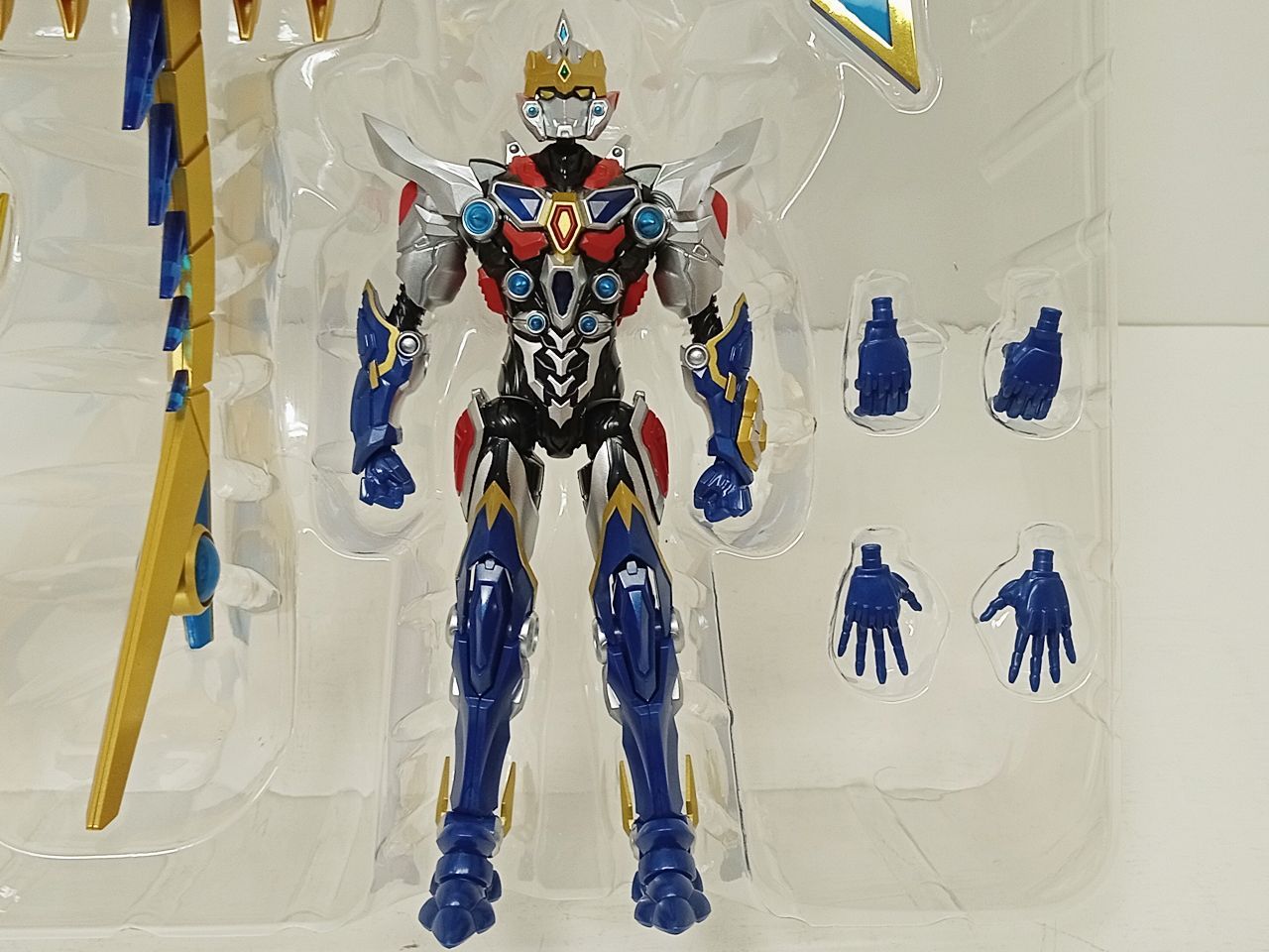 GOOD SMILE COMPANY - 【中古】グッドスマイルカンパニー THE合体 グリッドマン(Universe Fighter)＆ビッグゴルドバーン 開封品 グリッドマン ユニバース[97][240095275497] THE合体 グリッドマン (Universe Fighter)＆ビッグゴルドバーン