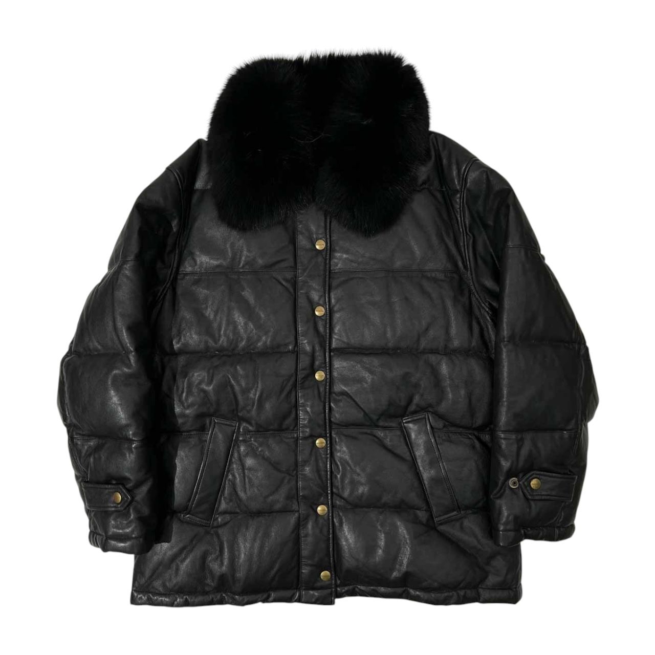 INGEBORG インゲボルグ 羊革 本革 ラムレザー ダウンジャケット