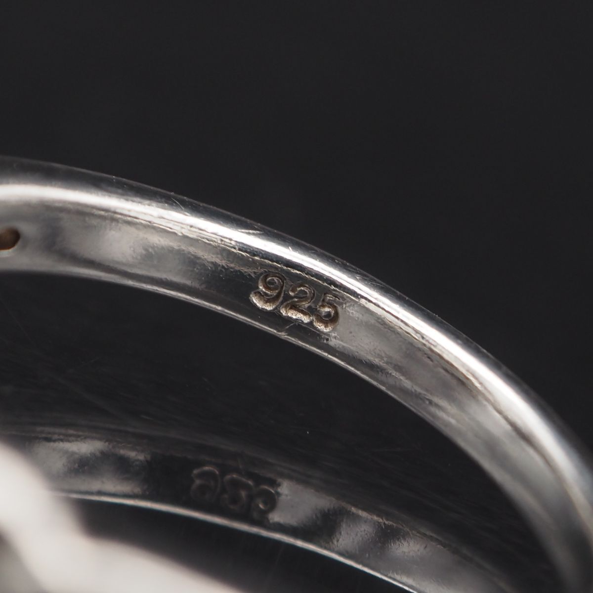 J595 ヴィンテージ 925刻印 リング 薔薇 バラ ローズ デザイン