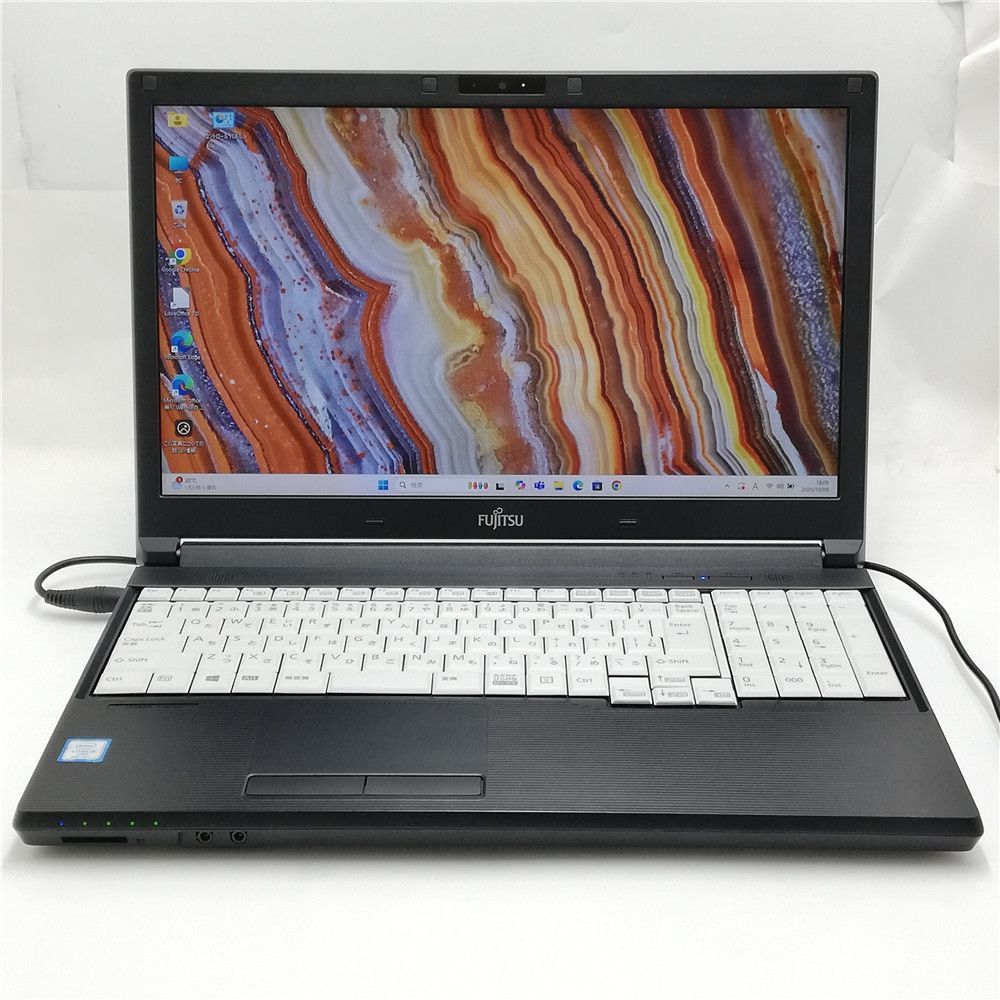 高性能 Wi-Fi有 富士通 ノートパソコン FMV A748|T Core i5 8350U 16GB 高速SSD DVD 無線LAN カメラ Windows11 Office済 即使用可