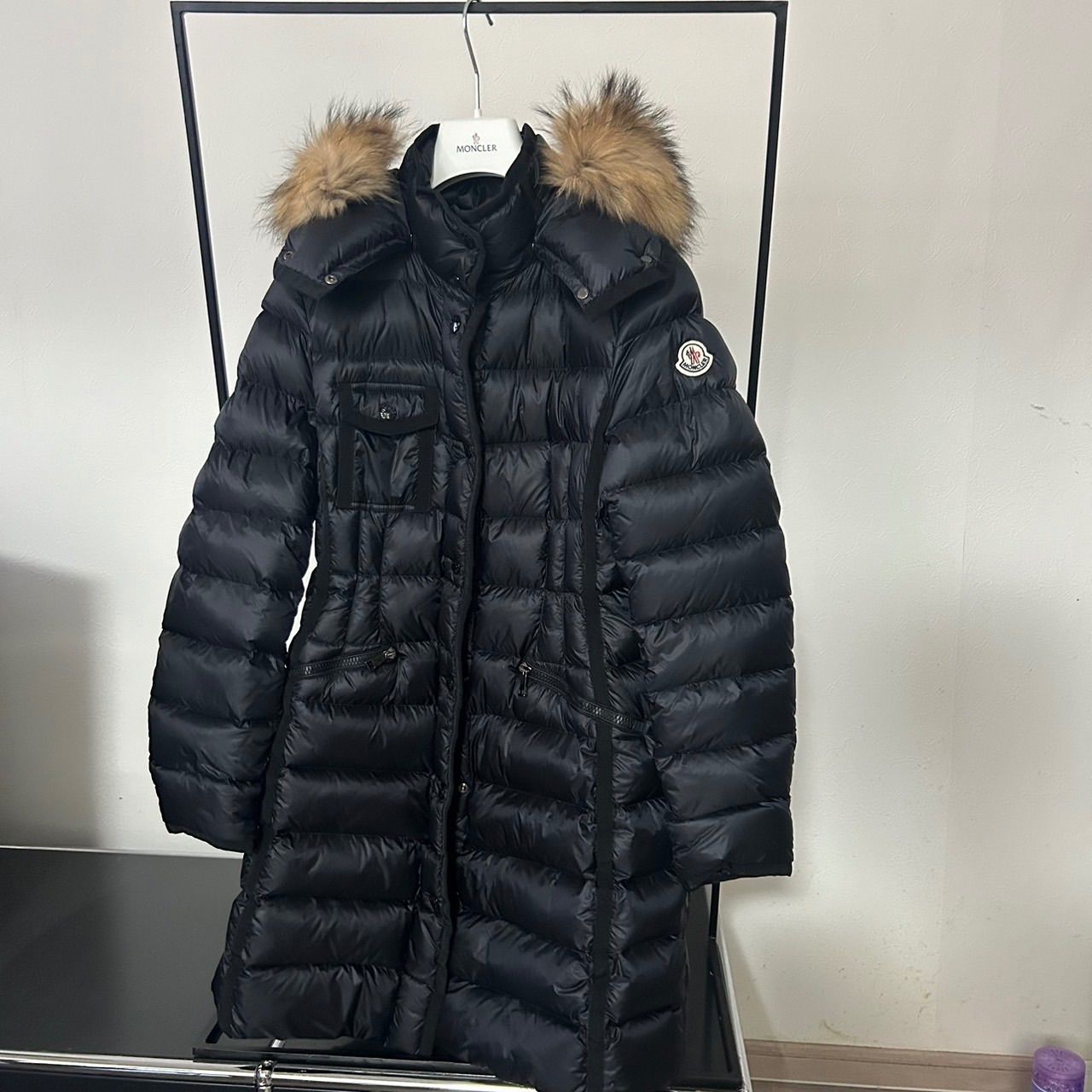 MONCLER モンクレール☆HERMIFUR☆ブラック☆サイズ1☆エルミファー