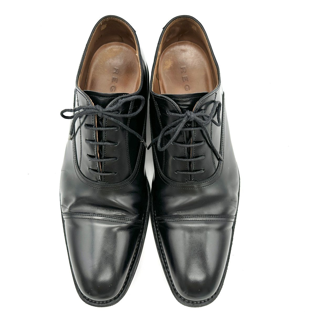 REGAL ドレスシューズ 本革 ストレートチップ 内羽根 ブラック 2190T REGAL ドレスシューズ 本革 ストレートチップ 内羽根 ブラック 2190T