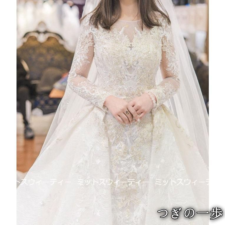 結婚式 ロングドレス